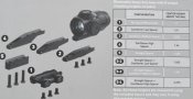 Прицел призматический Primary Arms MicroPrism SLx 3X Black,ACSS Raptor 5.56/.308 Meter. AR15/AR10