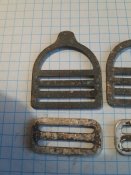 Лот фурнитуры на противогаз Вермахта