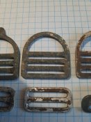 Лот фурнитуры на противогаз Вермахта