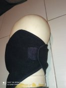 Маска лижна на обличчя .,,Оскал" із підсвіткою.