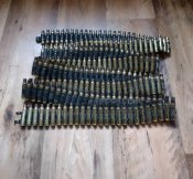 Лента 7,62-51 пулемет НАТО. 30 гильз в ленте.