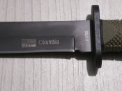 Охотничий нож Columbia 2178B Tanto с пластиковым чехлом 30 см (1 шт.)