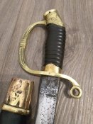 Шашка офіцера артилерії періоду громадянської війни