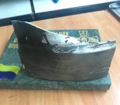 Стенды с сбитой ракеты Х55
