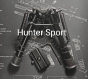 Телескопические сошки Harris Bipod 1a2-Brm, 15-23 см,на Weaver/picatiny/антабку,для АК/AR15. Аналог