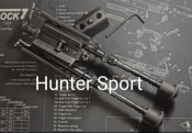 Телескопические сошки Harris S-Brm с качалкой, 15-23 см,см,на Weaver/picatiny/антабку. АК/AR15/AR10