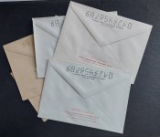 1972 Конверти СССР
