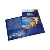 Книга без марок " Краса і велич України " в футлярі