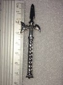 Кілтпін брошка "Алебарда" Scottish kilt pin