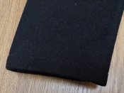 Китель пожарника+петлицы, сукно, чёрный, размер 48, б/у, пожежник, пожарный Швейцария