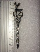 Кілтпін брошка "Deer" Celtic kilt pin