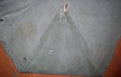 Плащ-палатка олива US-pattern half tent shelter - на 2Мв, Корею, Вьетнам (Нидерланды, 1952 г.)