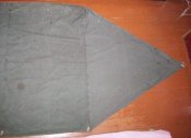Плащ-палатка олива US-pattern half tent shelter - на 2Мв, Корею, Вьетнам (Нидерланды, 1952 г.)