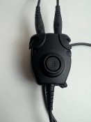 Кнопка ptt peltor dual-in для радіостанцій motorola серії dp4400-dp4800, арт: 40835