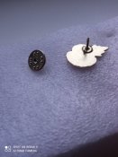 Значок  червоний мак 1918-2018р.( Символ пам'яті першої світової війни)