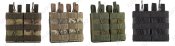 MOLLE двойной открытый подсумок, черный
