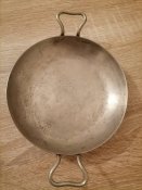 Ю# Сковорiдка старовинна виробництва Францii Nickel pur