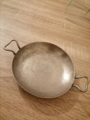 Ю# Сковорiдка старовинна виробництва Францii Nickel pur