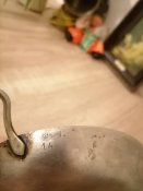 Ю# Сковорiдка старовинна виробництва Францii Nickel pur