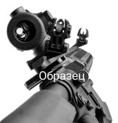 Складные прицельные Целик и Мушка Fab Defense FRBS offset,под 45 град. Black. Оригинал