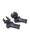 Складные прицельные Целик и Мушка Fab Defense FRBS offset,под 45 град. Black. Оригинал