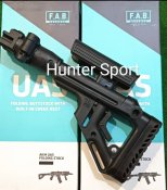 Приклад FAB Defense Uas Ak P для АК 47/74 зі штампованою ствольною коробкою ( весло). Складний
