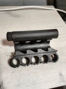 Кріплення для додаткових патронів на помпову рушницю. Power Pak