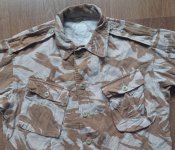 Китель куртка Jacket Combat Lightweight Desert DPM 180/104, пустыня, армия ВС Великобритания