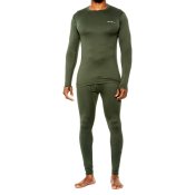 Комплект термобілизни Eddie Bauer Heat Control Baselayer Crew олива розмір L
