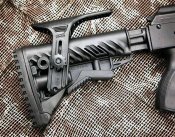 Приклад Fab Defense GLR16 Black, без трубы, для AR15/АК. Оригинал