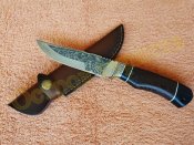 Нож охотничий Пантера сталь 65х13 с чехлом