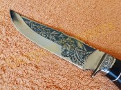 Нож охотничий Пантера сталь 65х13 с чехлом