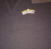 Светр пуловер темно-синій made in England, розмір 3XL
