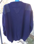 Светр пуловер темно-синій made in England, розмір 3XL