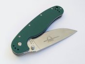 Ніж Ontario Rat Folder Криса Model 1 Green Satin