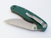 Ніж Ontario Rat Folder Криса Model 1 Green Satin