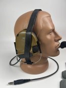 Активні навушники 3M Peltor Comtac V Neckband з мікрофоном та виходом на рацію, арт: 40895