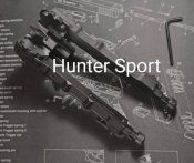 Сошки быстросъёмные, Atlas Accu-Tac SR5, с Качалкой. 18-23 см,на Weaver/picatiny,для АК/AR15. Аналог (2 шт.)