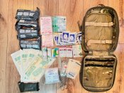 Групова аптечка армії Великобританії / British army team medic pouch + медицина