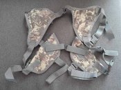 Універсальна кобура на плечі для носіння двох пістолетів