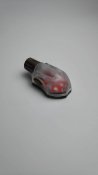 Маячок на шолом, Cтробоскопічний маркер WADSN Manta Strobe, Колір: Червоний