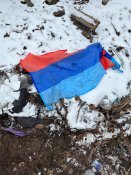 Прапор ЛНР сєпарський