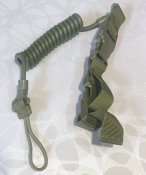 Страховочний тренчик для пістолета - Olive / Green