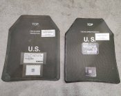 Керамічні бронепластини клас 6 США в бронежилет ESAPI - X-Large (stand alone 7.62 APM2) XL