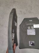 Керамічні бронепластини клас 6 США в бронежилет ESAPI - X-Large (stand alone 7.62 APM2) XL
