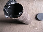 Тубус від 155мм метального заряду