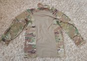 Бойова сорочка армії США (UBACS) - вогнестійка - Advanced Combat SHIRT 1/4 zip Multicam - L (1 шт.)
