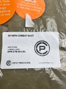 Бойова сорочка Crye Precision G4 Combat Shirt, Колір: Multicam, Розмір: Large Long, Артикул: 10012