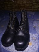 Ботинки армейские с высоким берцем ВС СССР.
