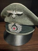 Фуражка вермахт  розміри .58. 59